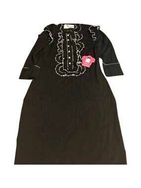 Joana Barasch Original Knitwear Dress Pearl Button Details Whimsgothic